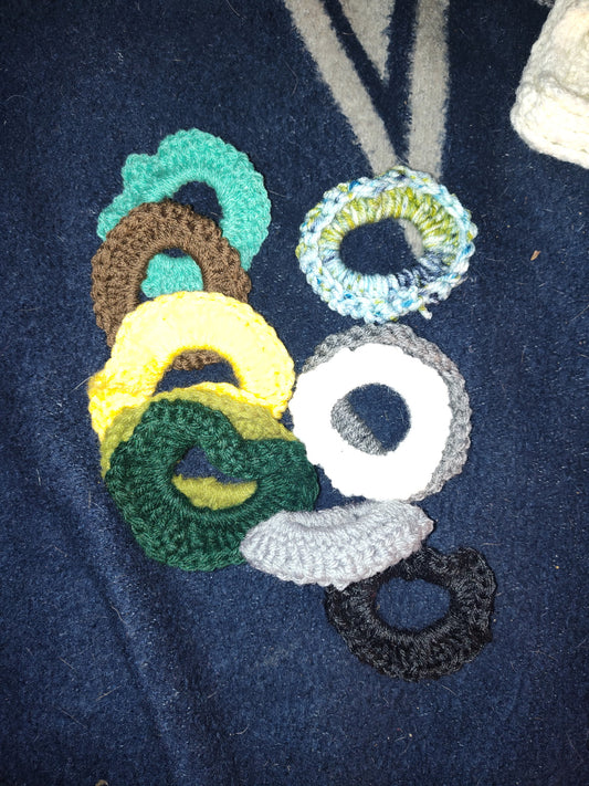 Scrunchies Ms April’s collection