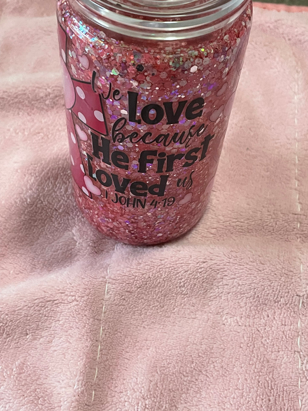 16oz acrylic cup John 4:19