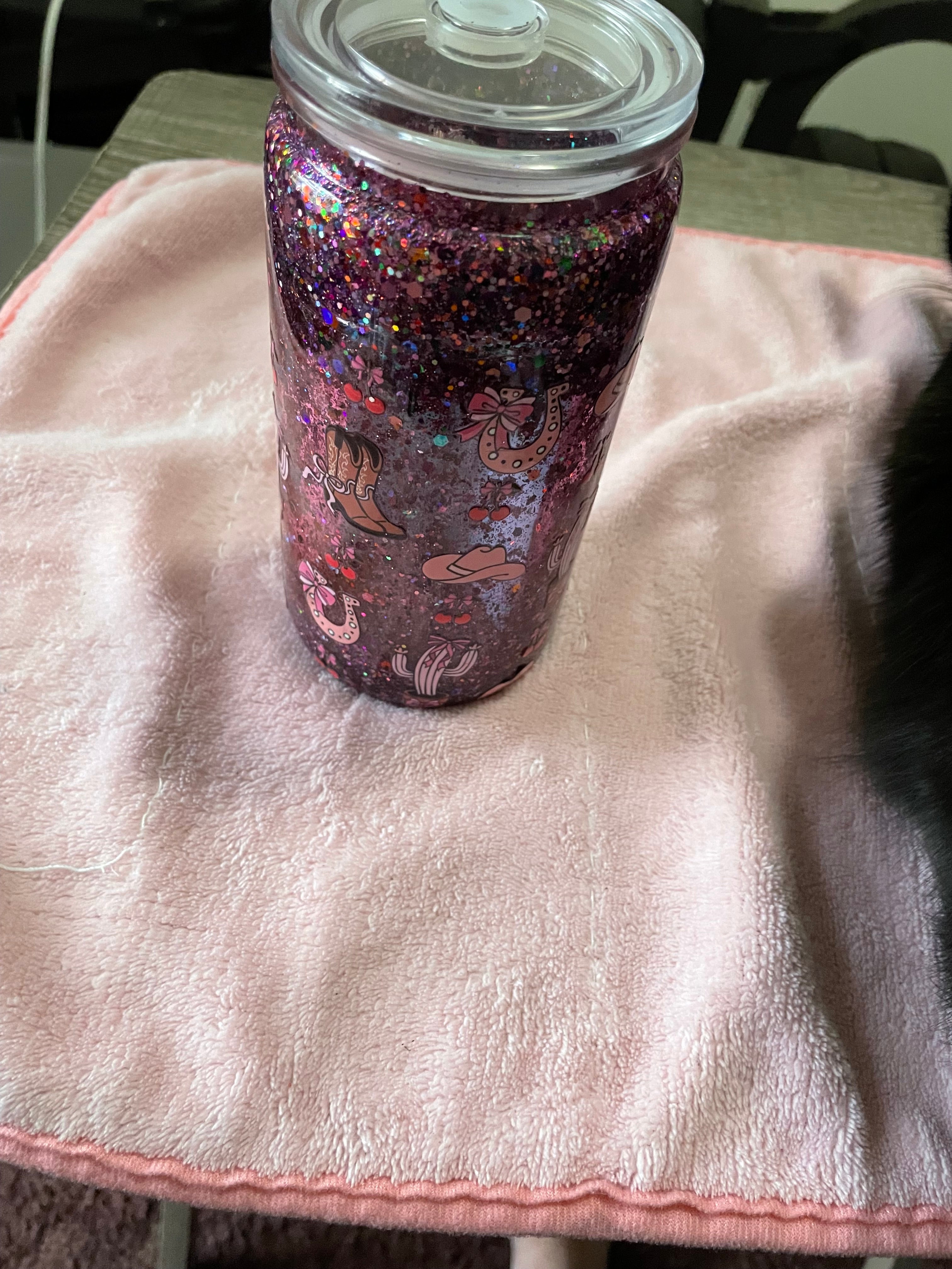 Cowgirl 16oz acrylic cup