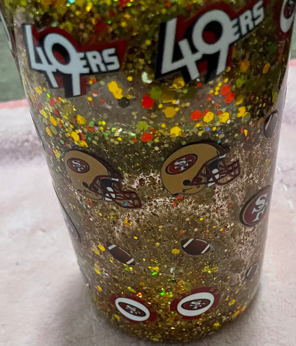 16oz 49ers cup acrylic