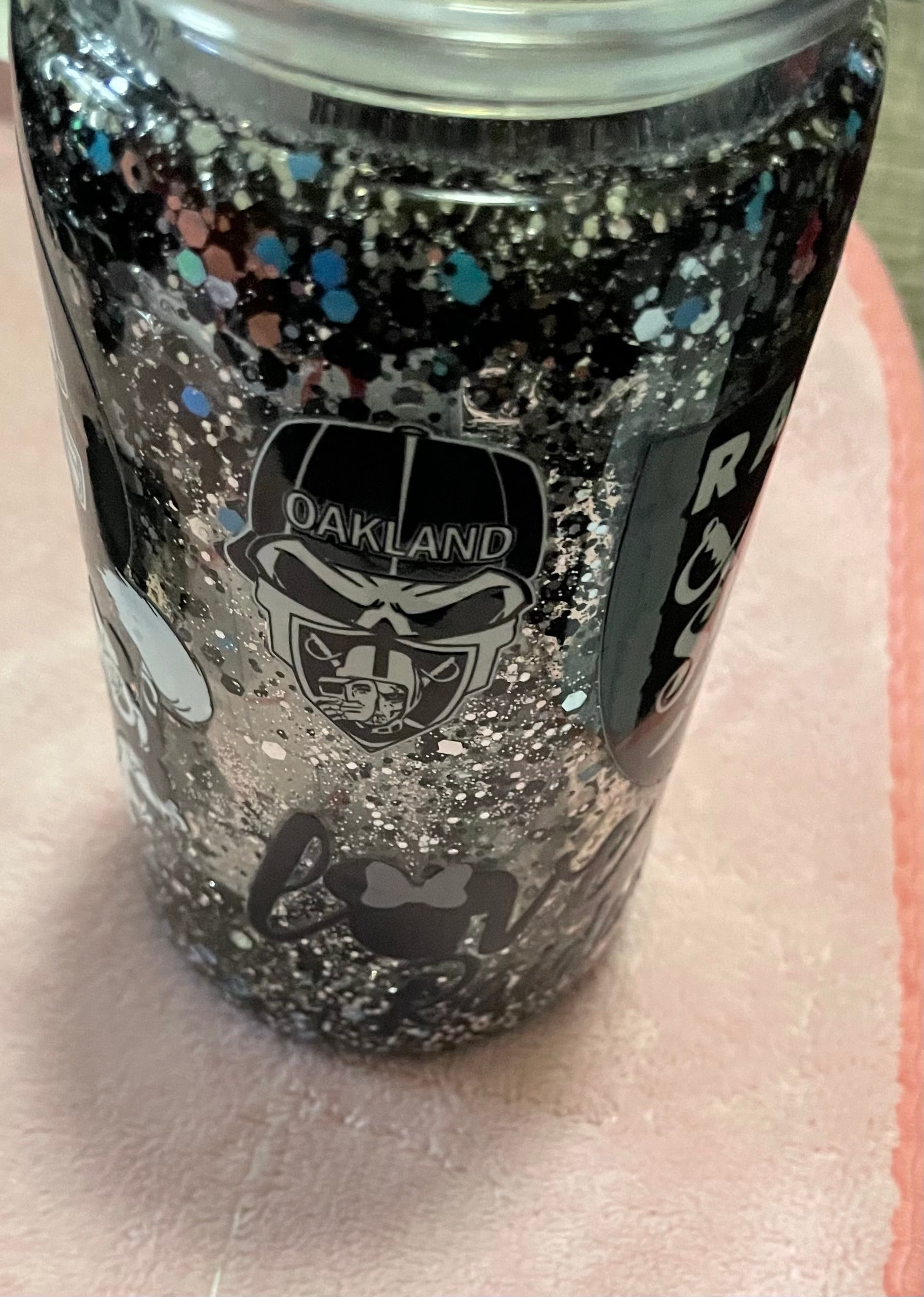 16oz acrylic cup Raiders Disney theme