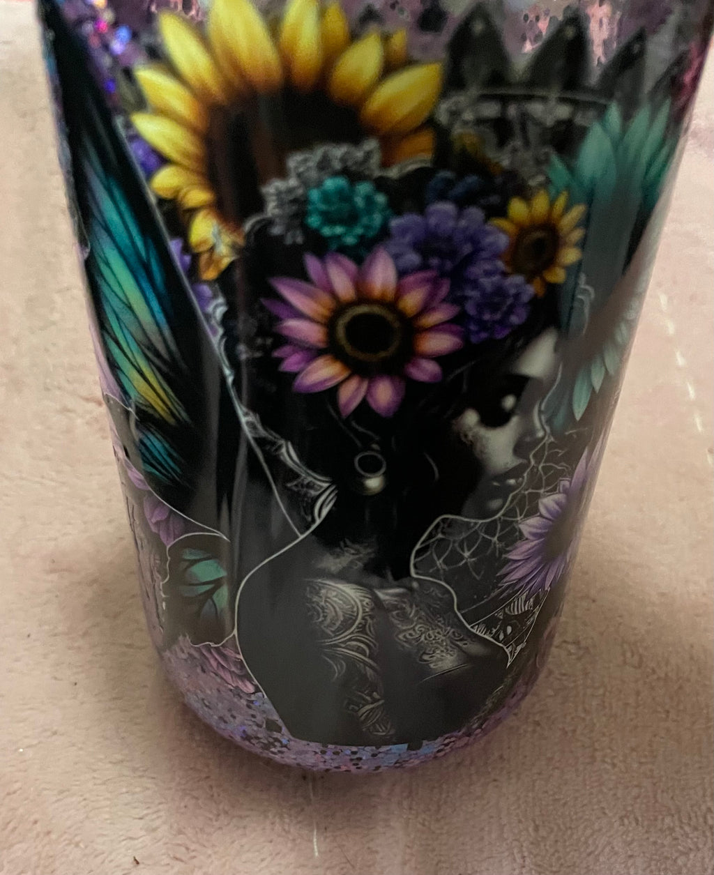 16oz acrylic cup fairy dust