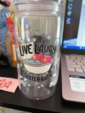 Live laugh toaster bath can cup