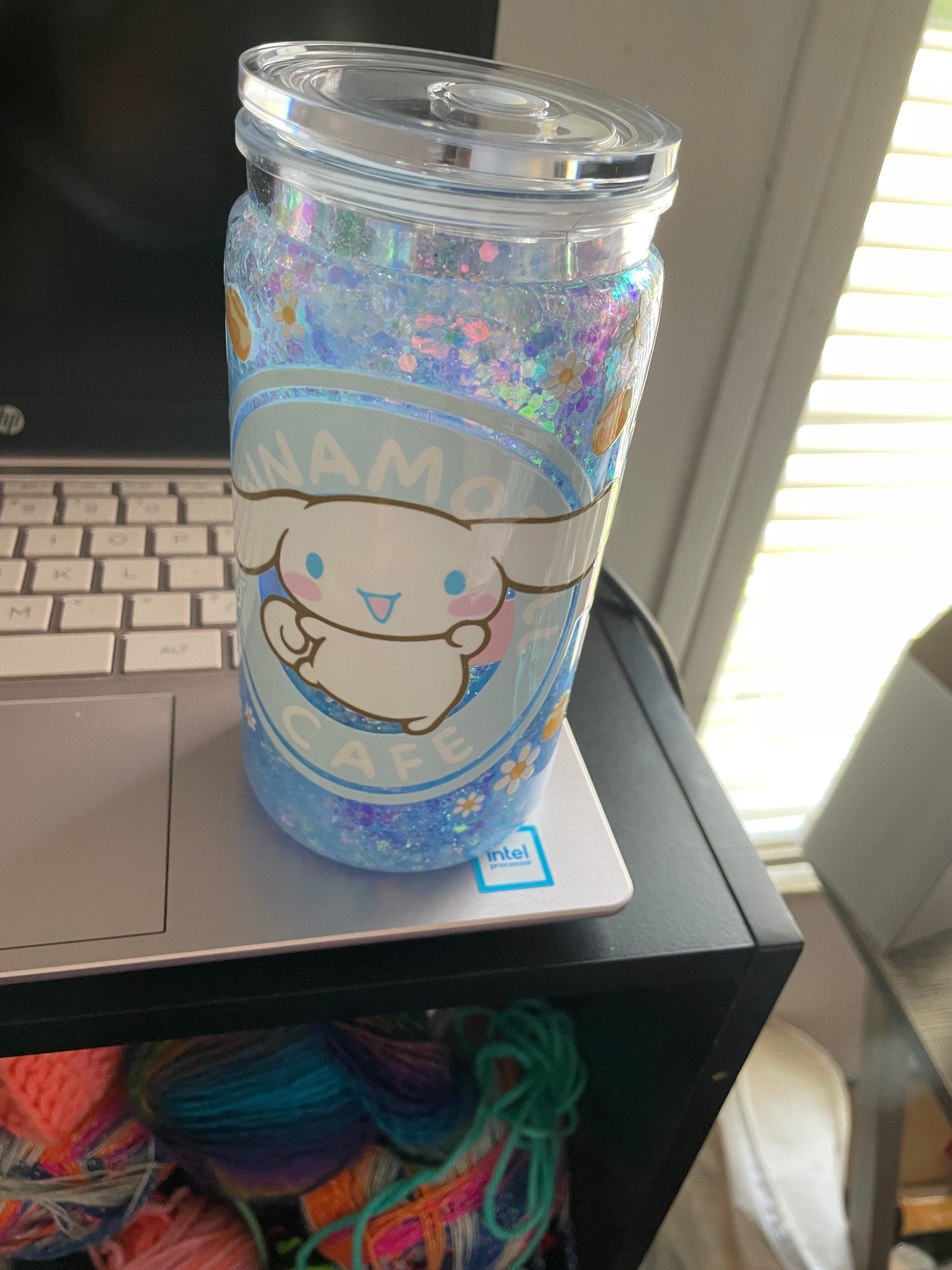 16oz cinnamon roll acrylic cup