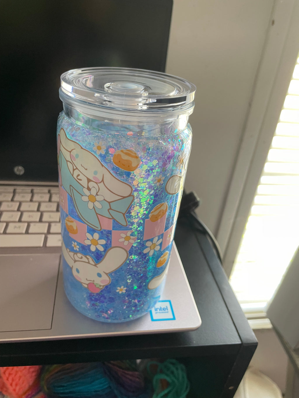 16oz cinnamon roll acrylic cup