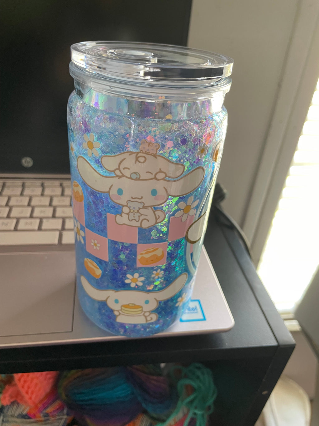 16oz cinnamon roll acrylic cup