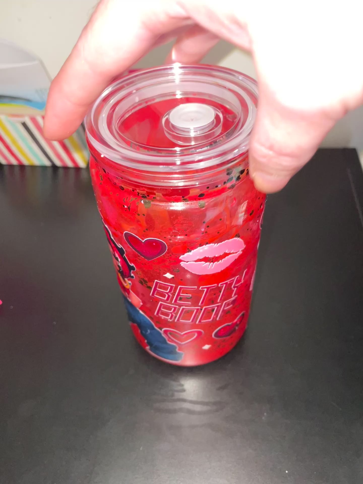 Betty boop red drip