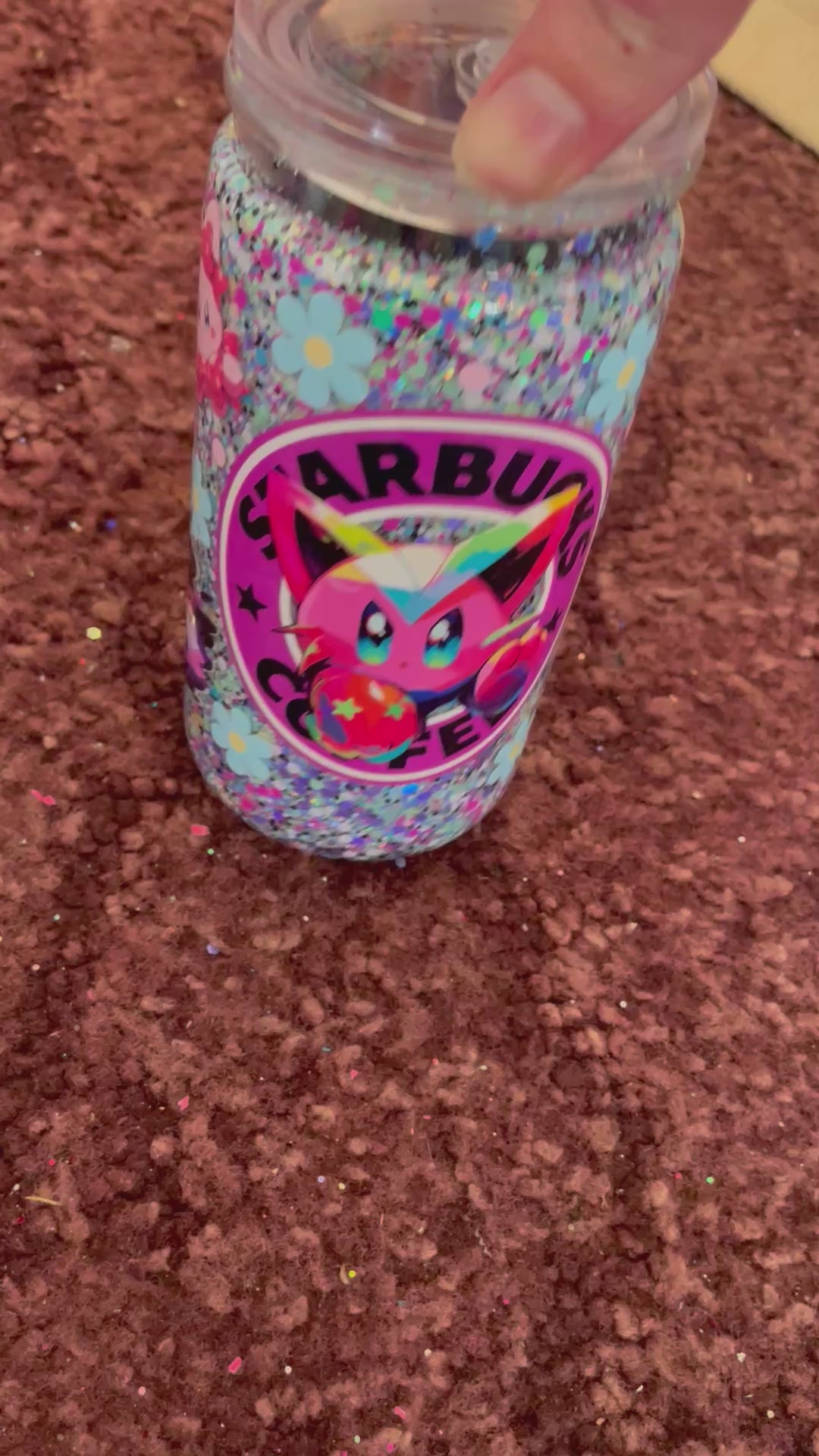 16oz Kurby acrylic cup
