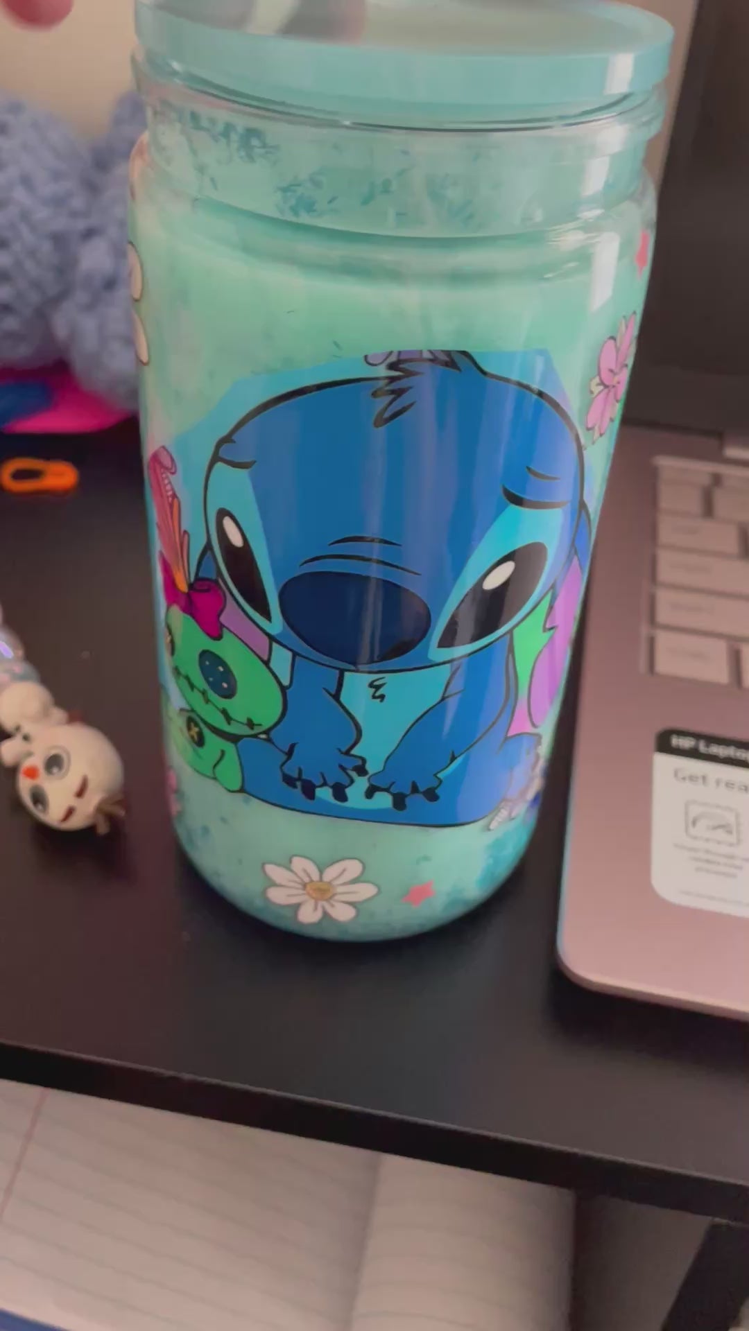 16oz ocean stitch cup acrylic